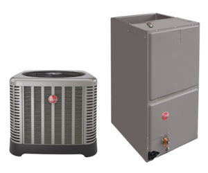 5 Ton Rheem RP1460AJ1NA 14.5 SEER with RH1T6024STANJA Air Handler ...